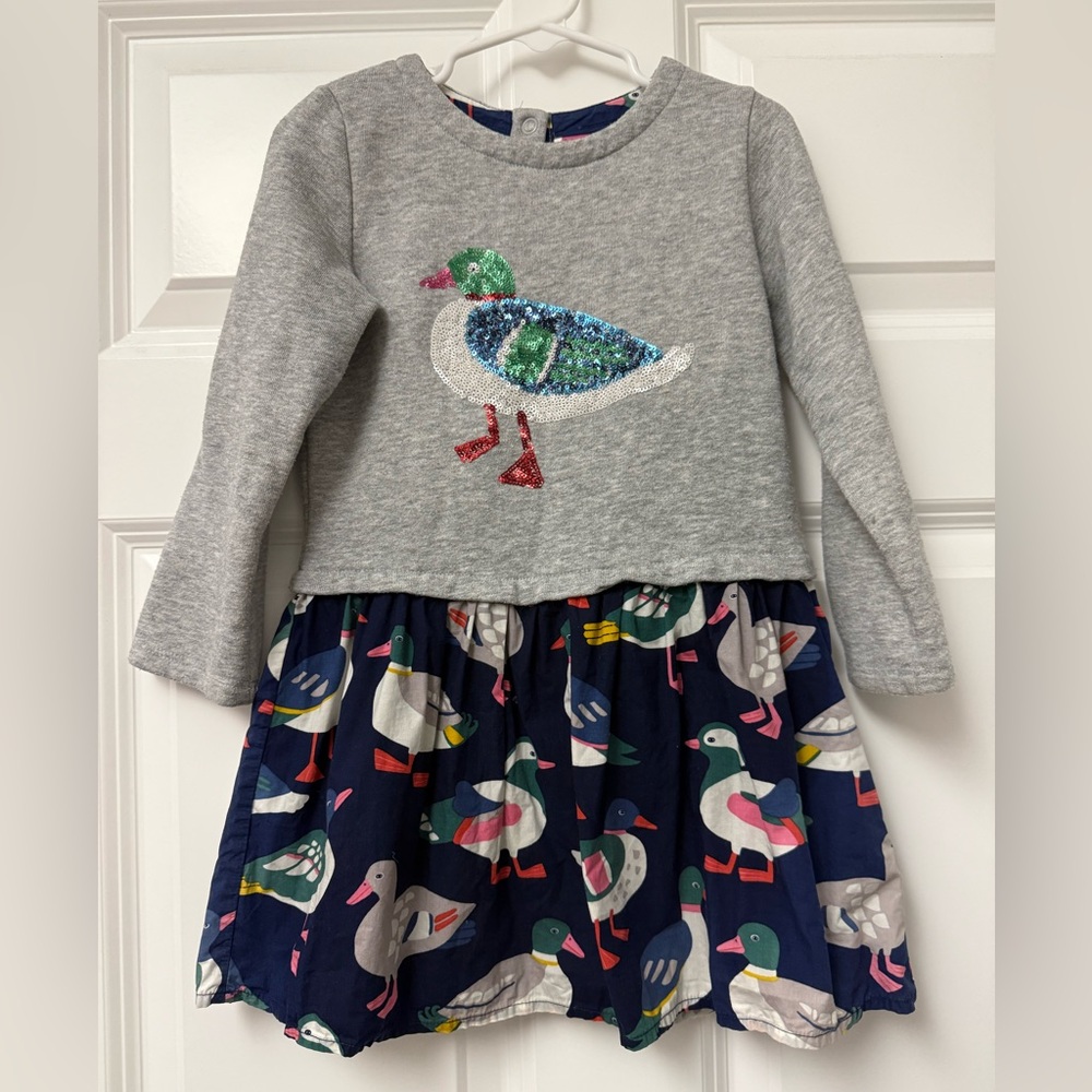 Mini Boden 3/4 duck dress